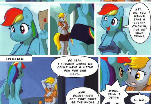 Mlp Derpy Porn Comic - My Little Pony / Prisms and Parcels | Rule 34 Comics